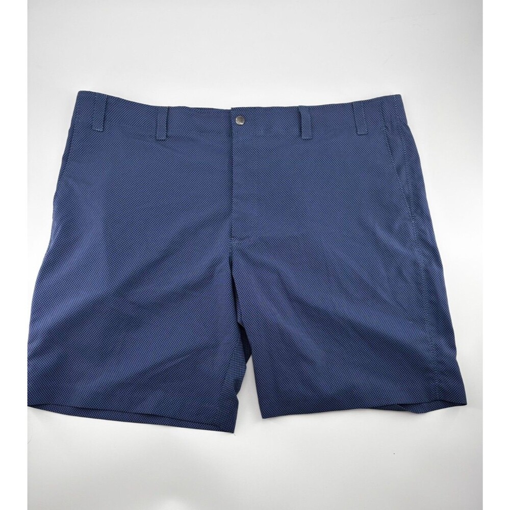 Callaway Men's Golf Shorts Size 42 Blue Micro Diamond Performance Stretch